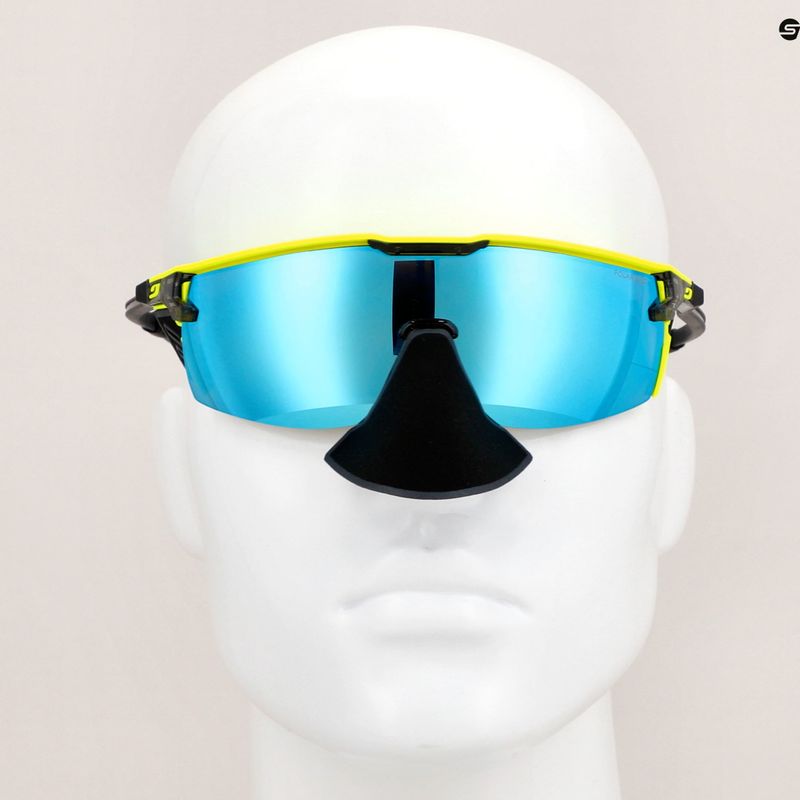 Occhiali da sole Julbo Ultimate Cover Polar 4 Hd nero/giallo fluo/capsule ocean master 14