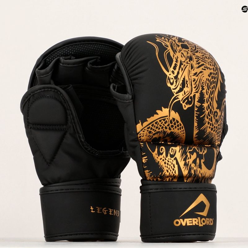 Guanti da MMA Overlord Legend Oro 6