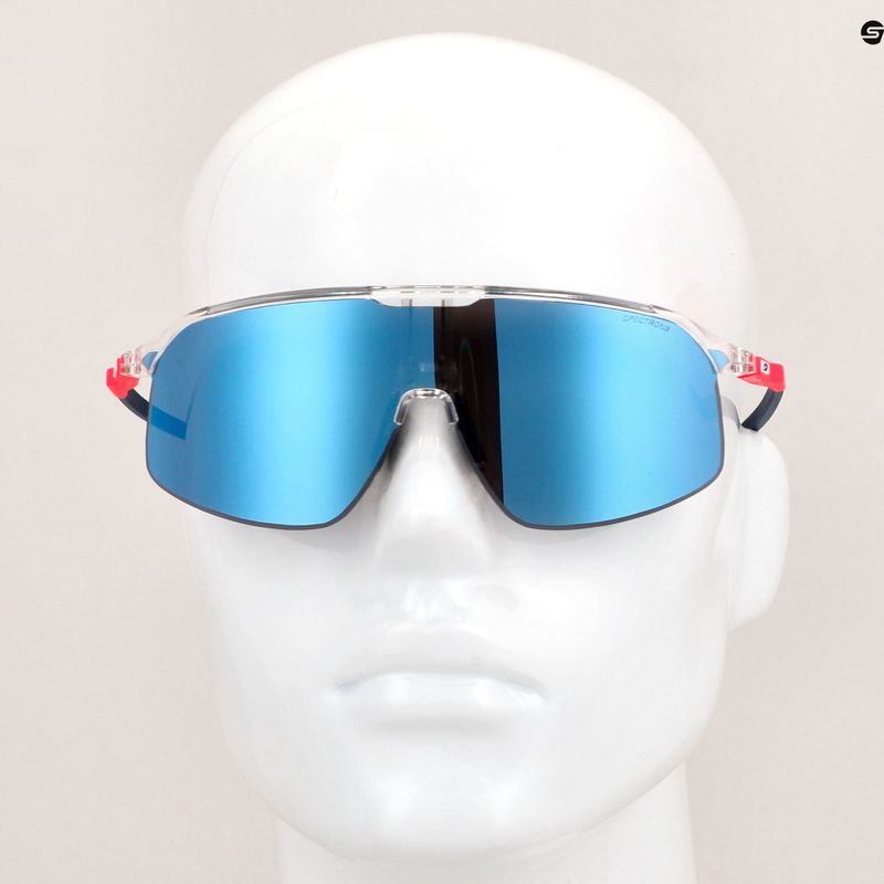 Occhiali da sole Julbo Density Spectron 3 in cristallo lucido/rosa fluorescente/blu 10