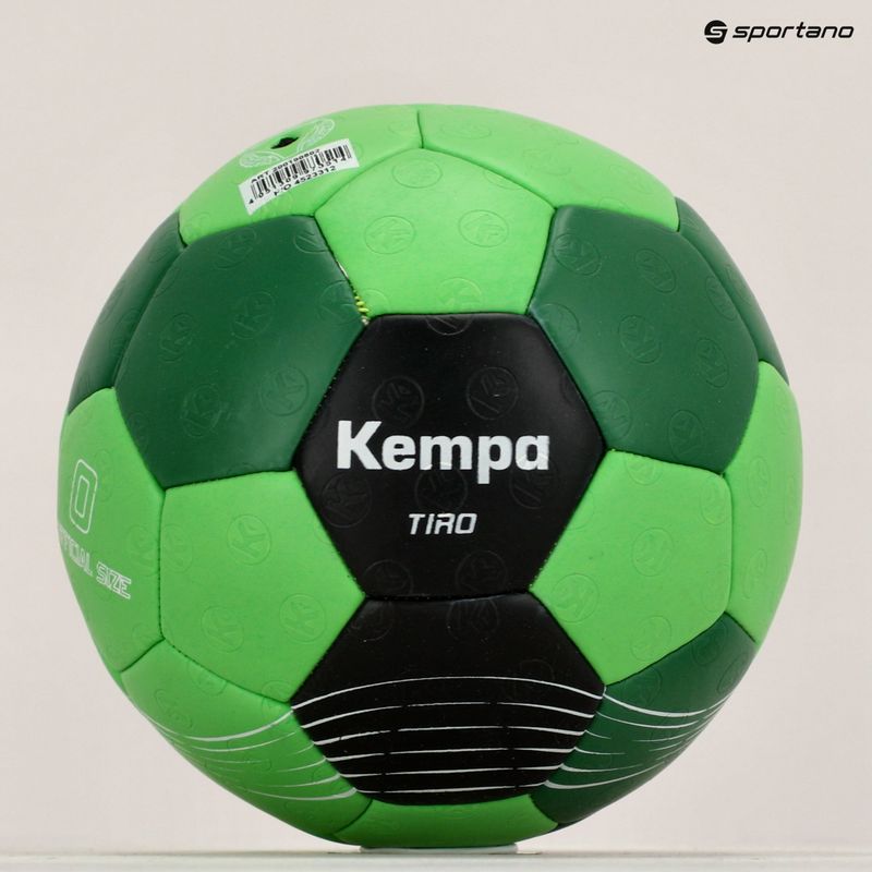 Pallamano Kempa Tiro verde neon/nero taglia 0 5