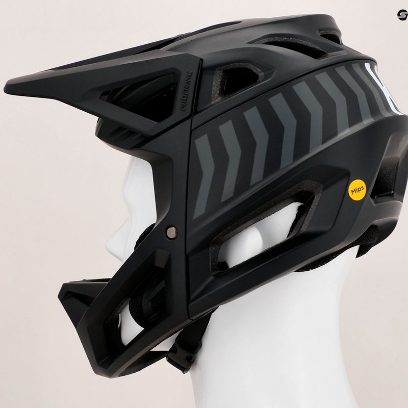 Fox Racing Proframe Nace Jr casco da bici per bambini nero 9