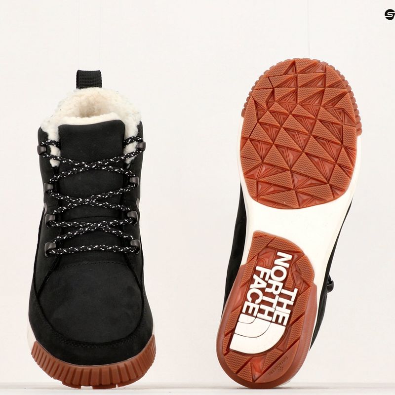 Stivali da trekking da donna The North Face Sierra Mid Lace WP nero/gardenia bianco 14