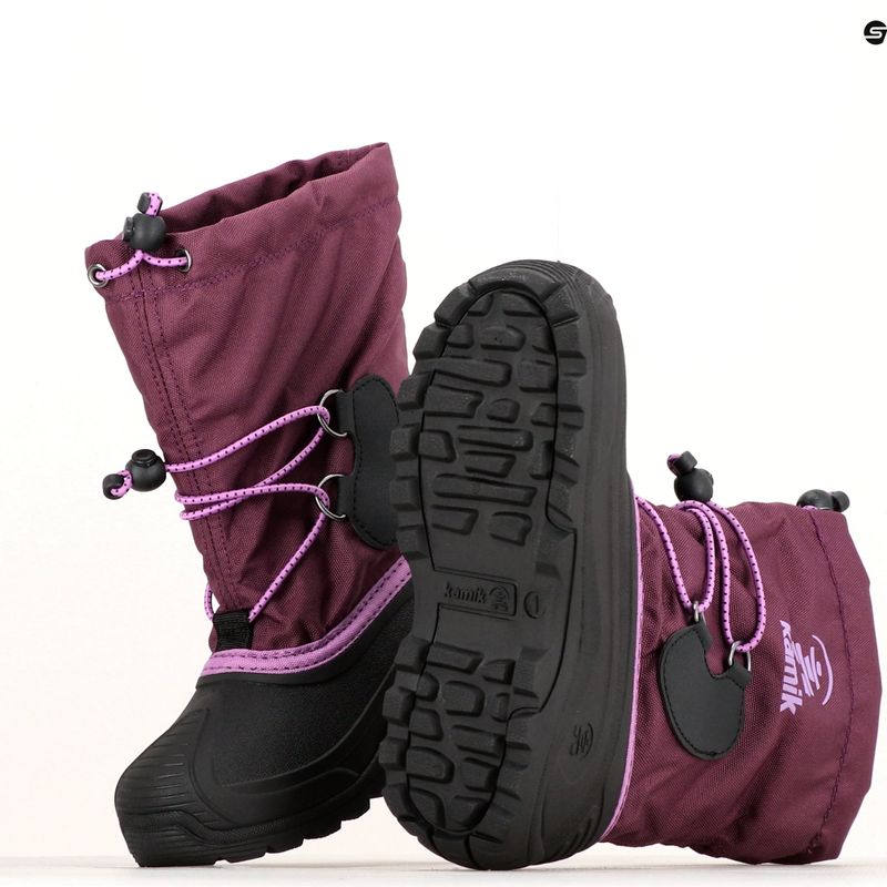 Stivali da neve per bambini Kamik Southpole4 grape 14