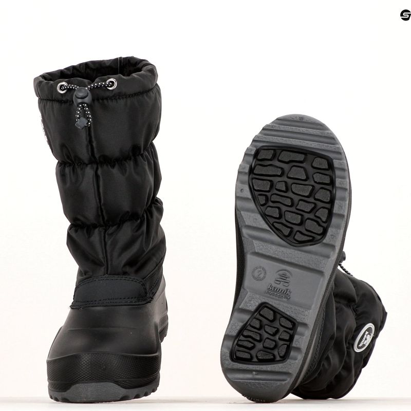 Stivali da neve per bambini Kamik Snowcozy nero 14