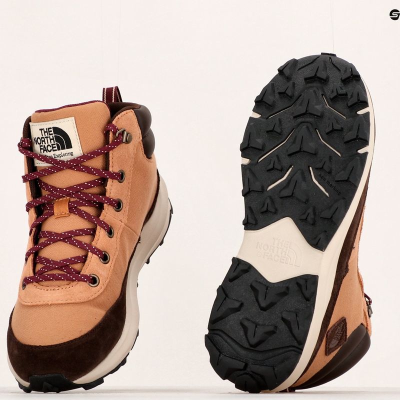 The North Face Back To Berkeley IV Hiker burro di mandorle/demitasse marrone stivali da trekking per bambini 12