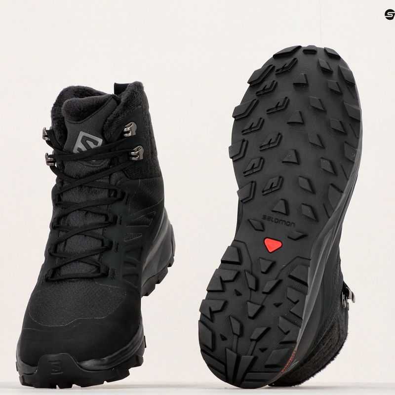 Stivali da neve da donna Salomon Outblast TS CSWP nero 21