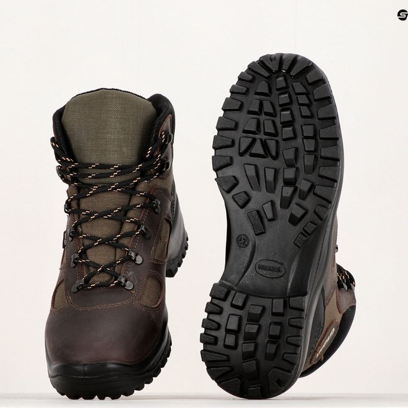 Stivali da trekking da uomo Grisport 626D91G marrone 10