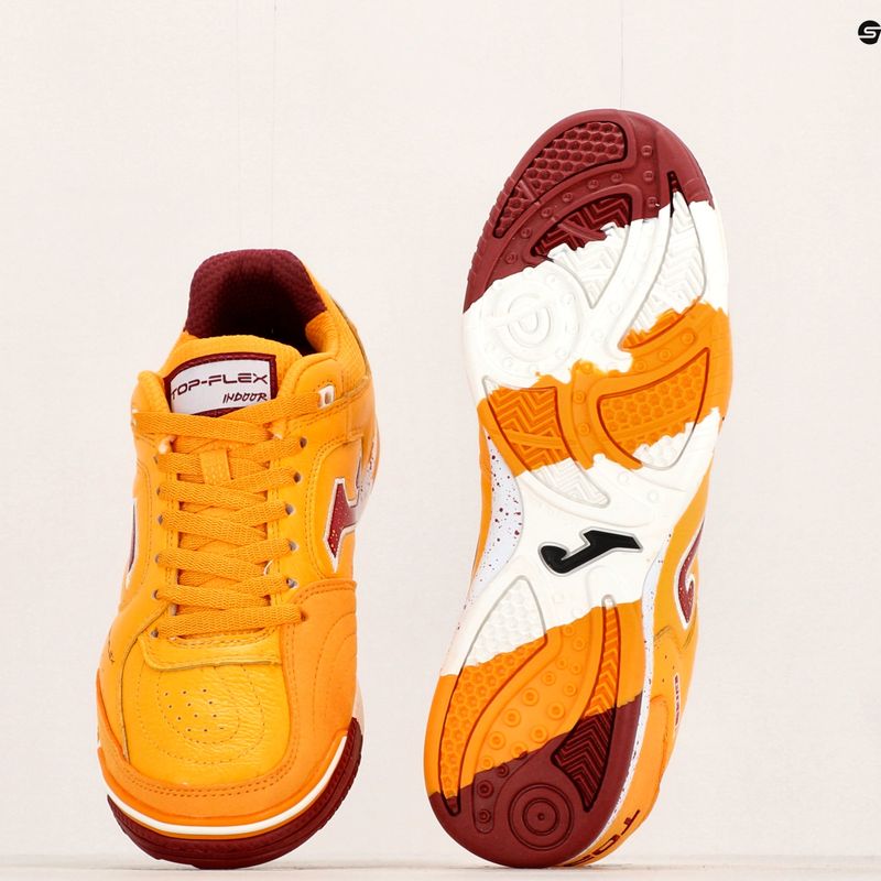 Scarpe da calcio da uomo Joma Top Flex IN arancione/zafferano 16