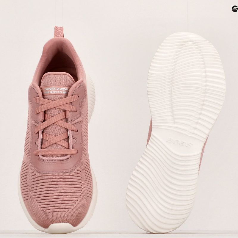 SKECHERS scarpe da donna Bobs Squad Tough Talk blush 13