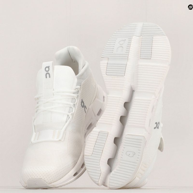 Scarpe da corsa On Running Cloudnova undyed bianco/bianco per donna 15