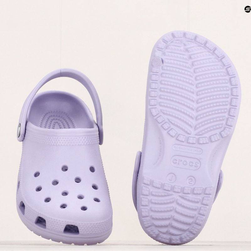 Crocs Classic Clog Bambini infradito lavanda 13