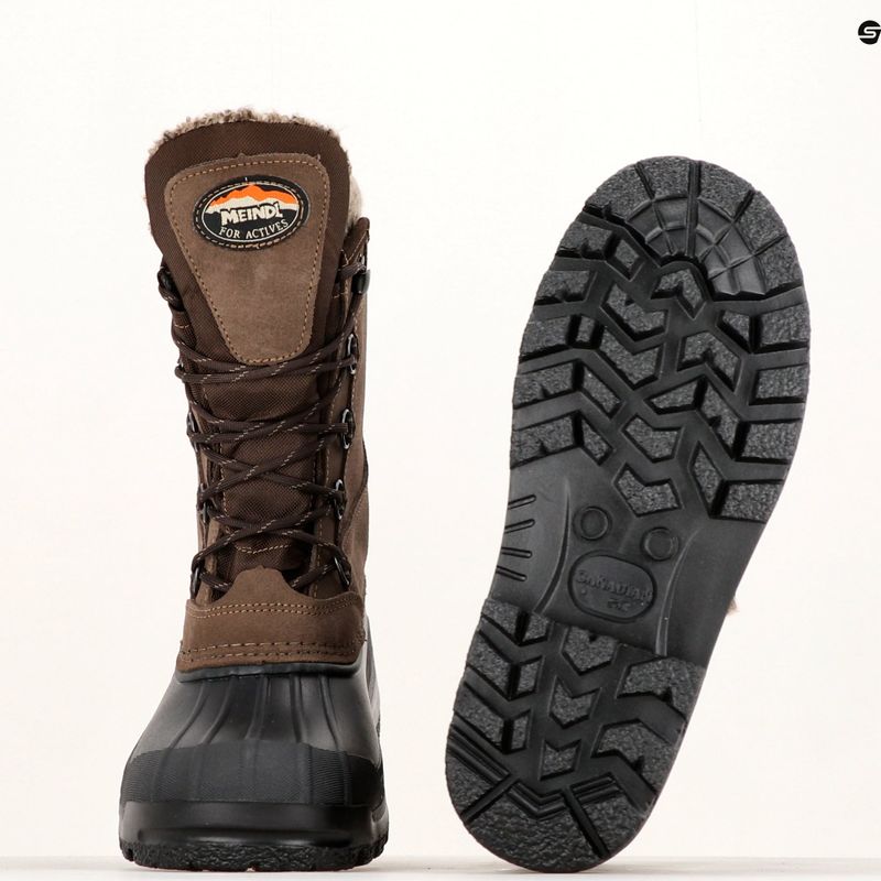 Stivali da neve da donna Meindl Sölden Lady marrone 10