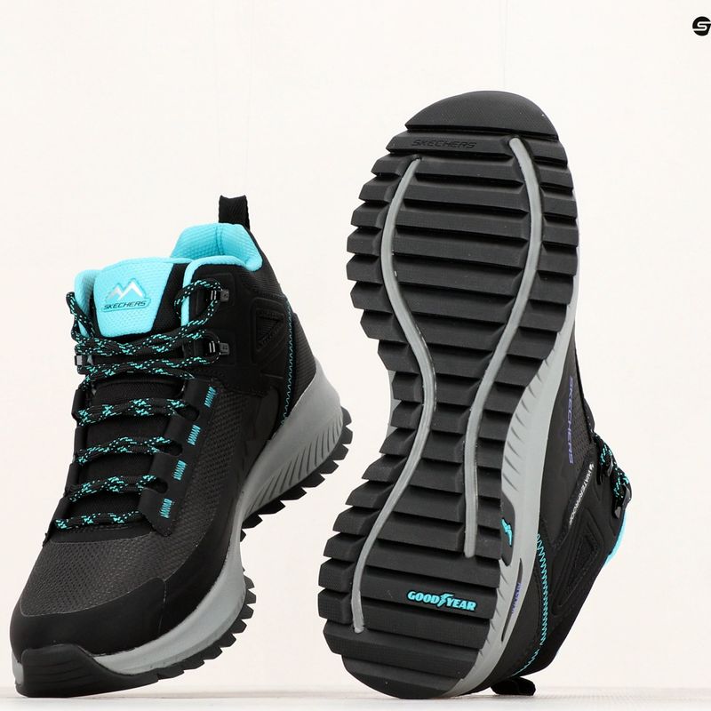 Scarpe SKECHERS Arch Fit Discover Elevation Gain donna nero/blu 10