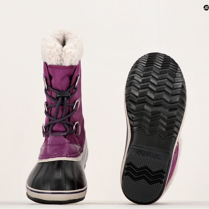 Sorel Yoot Pac Nylon Wp iris selvatico/prugna scuro stivali da neve junior 14