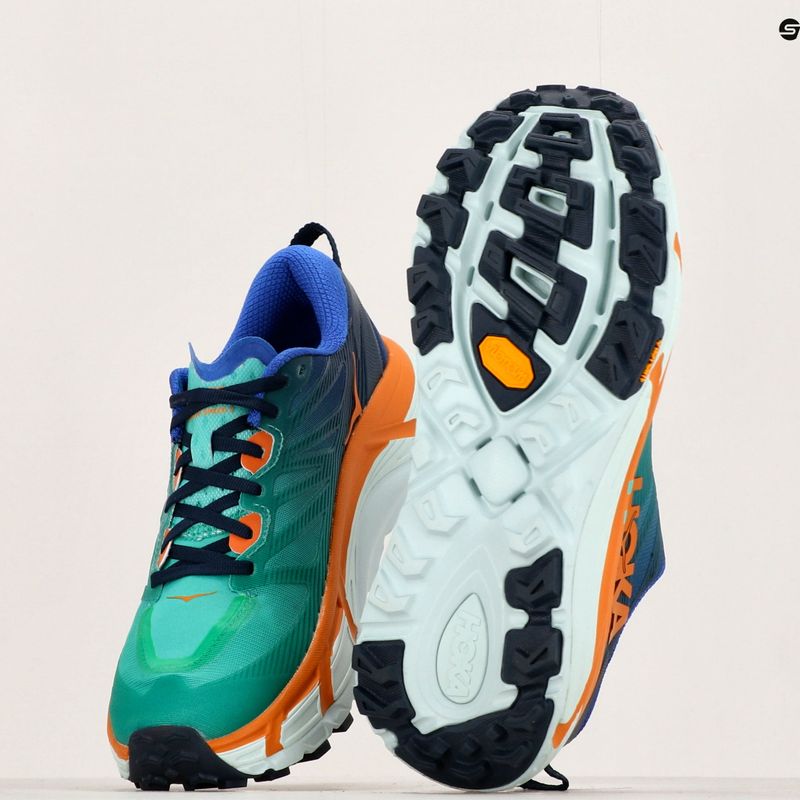 HOKA Mafate Speed 3 scarpe da corsa da uomo blu abbagliante/sole del deserto 13