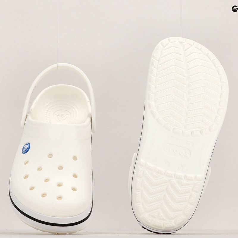 Crocs Crocband infradito bianco 9