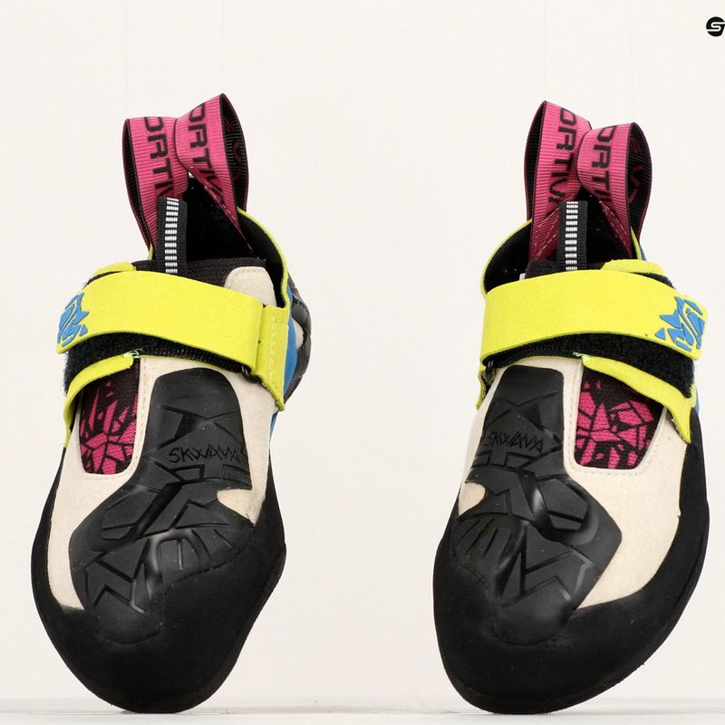 Scarpa da arrampicata La Sportiva donna Skwama verde mela/blu cobalto 15