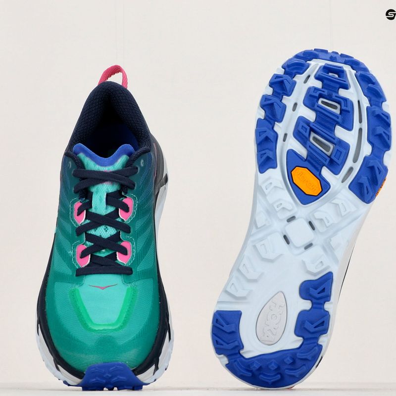 Scarpe da corsa da donna HOKA Mafate Speed 3 blu abbagliante/atlantis 14