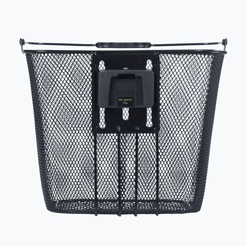 Basil Bilbao BE cestino anteriore per bicicletta + Baseasy Stem Holder nero 3