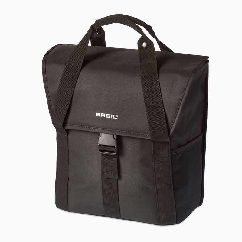 Basil Go 16 l borsa da bicicletta nera