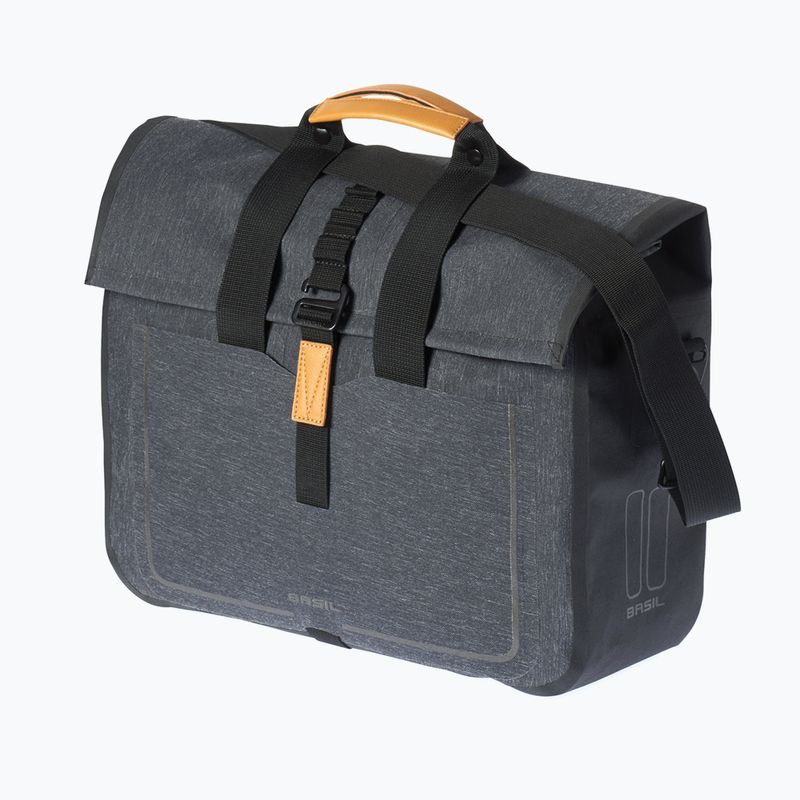 Basil Urban Dry Busy Borsa portabici 20 l carbone melee