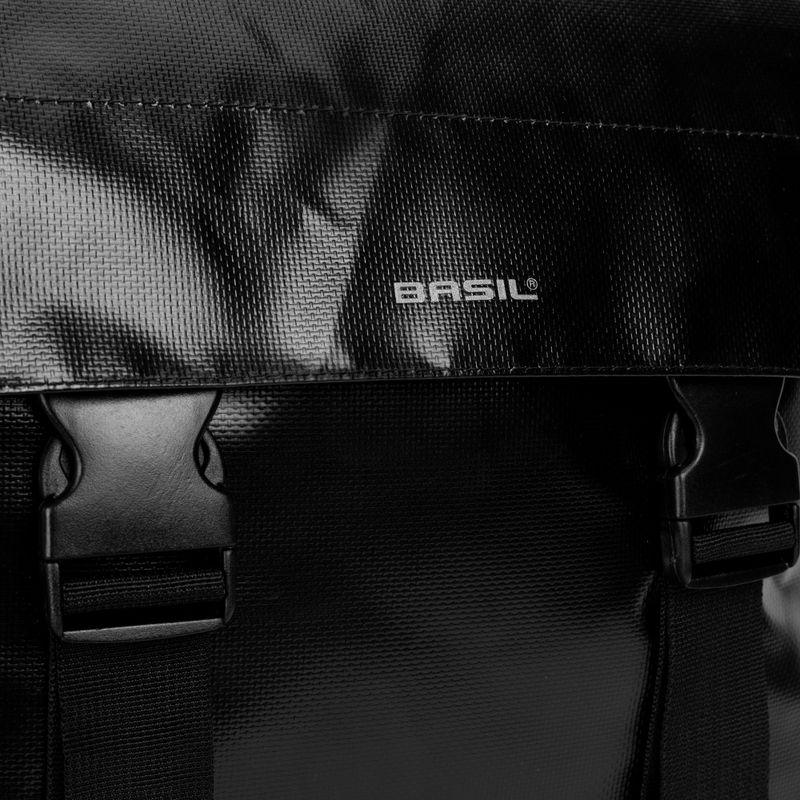Basil Urban Load Doppia borsa da bici 53 l nero/nero 4