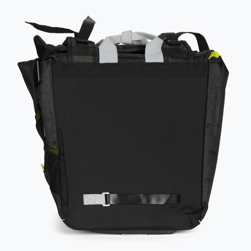Basil Miles Borsa doppia per bici 34 l nero/lime 3