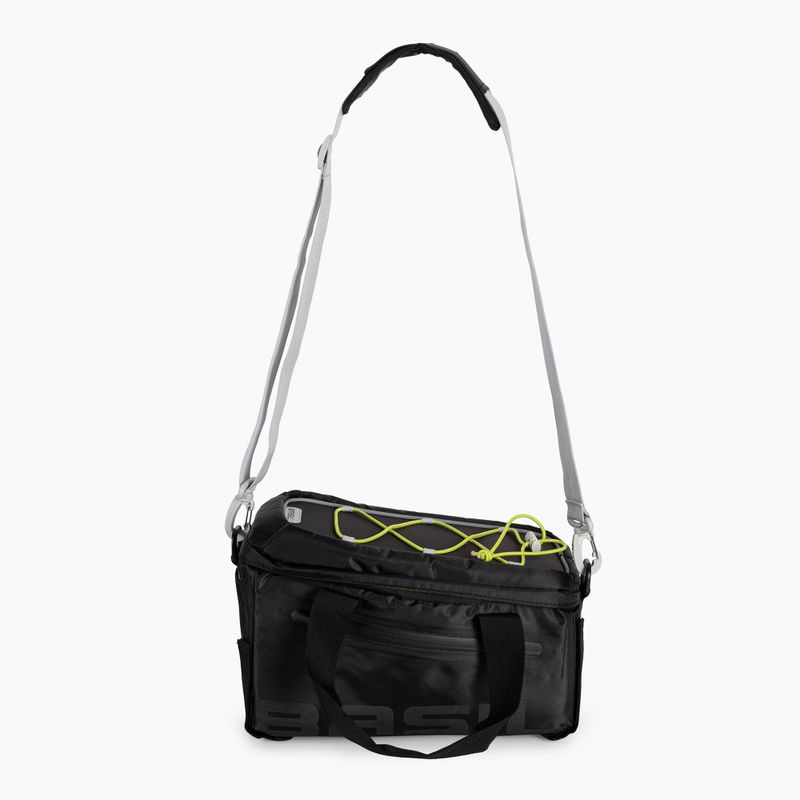 Borsa portabici Basil Miles Trunk 7 l nero/lime 4