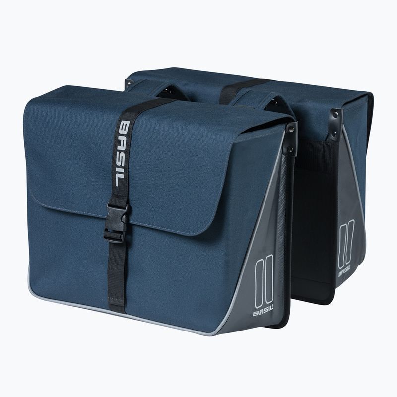Basil Forte Borsa doppia per bicicletta 35 l navy/blu/nero 2