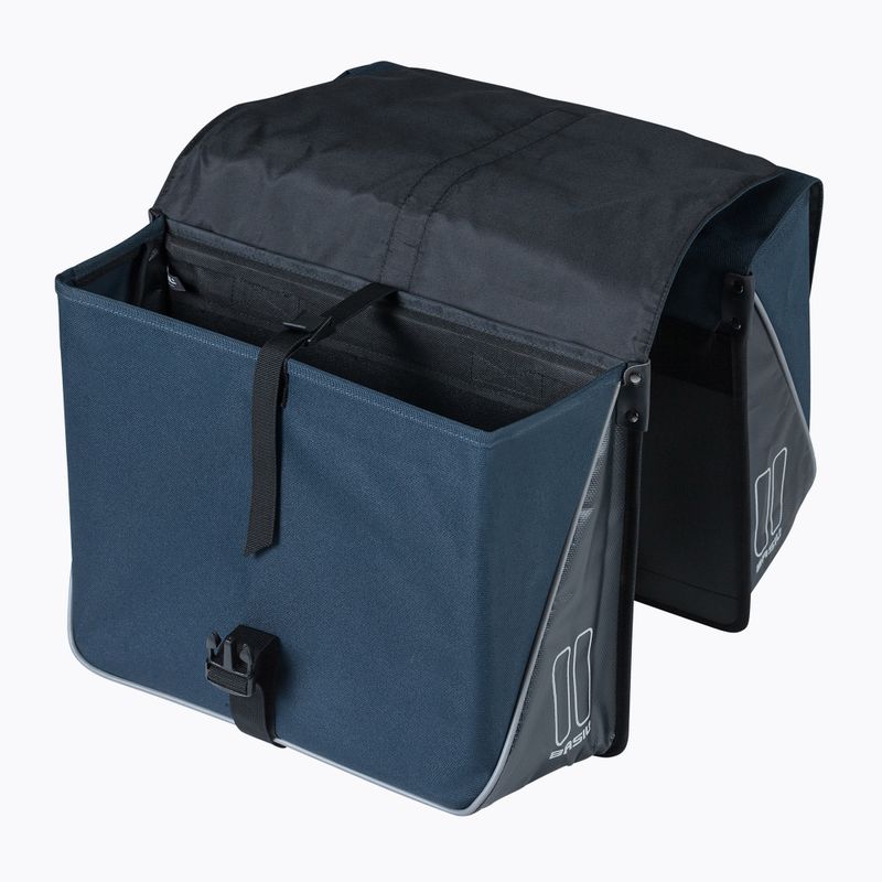 Basil Forte Borsa doppia per bicicletta 35 l navy/blu/nero 3