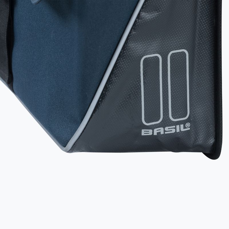 Basil Forte Borsa doppia per bicicletta 35 l navy/blu/nero 6