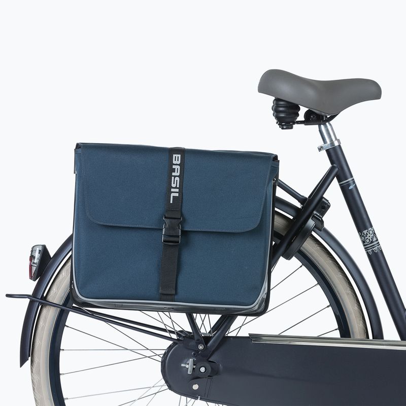 Basil Forte Borsa doppia per bicicletta 35 l navy/blu/nero 7