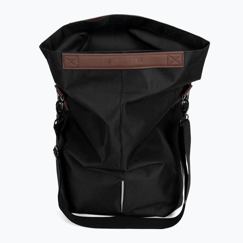 Borsa portabici Basil City Shopper 16 l nero 4