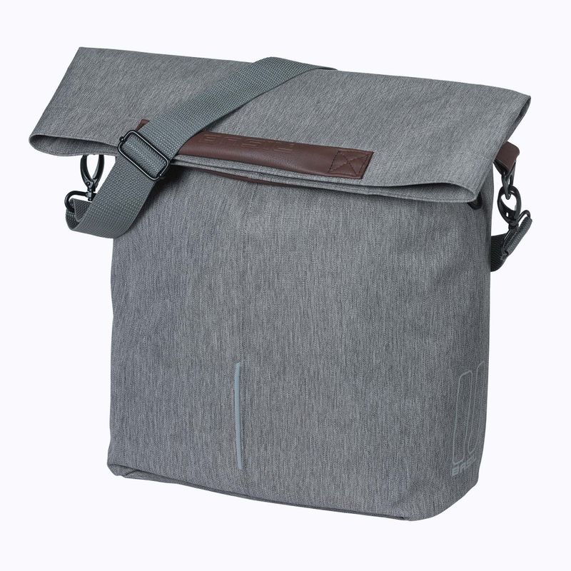 Basil City Shopper 16 l grigia borsa da bici melee 2