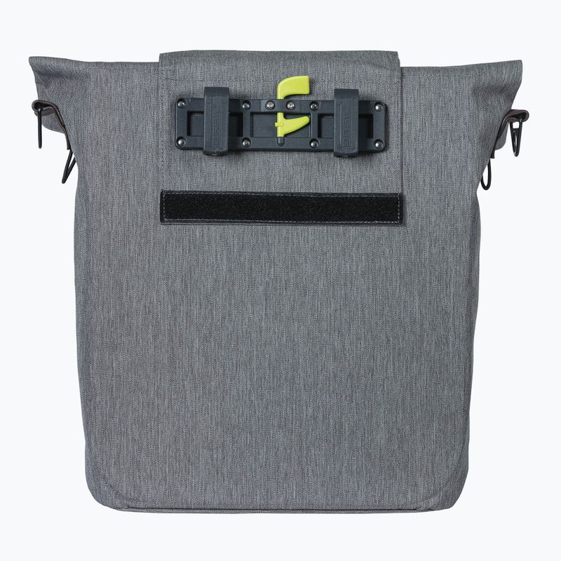 Basil City Shopper 16 l grigia borsa da bici melee 4