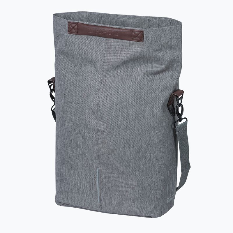 Basil City Shopper 16 l grigia borsa da bici melee 5