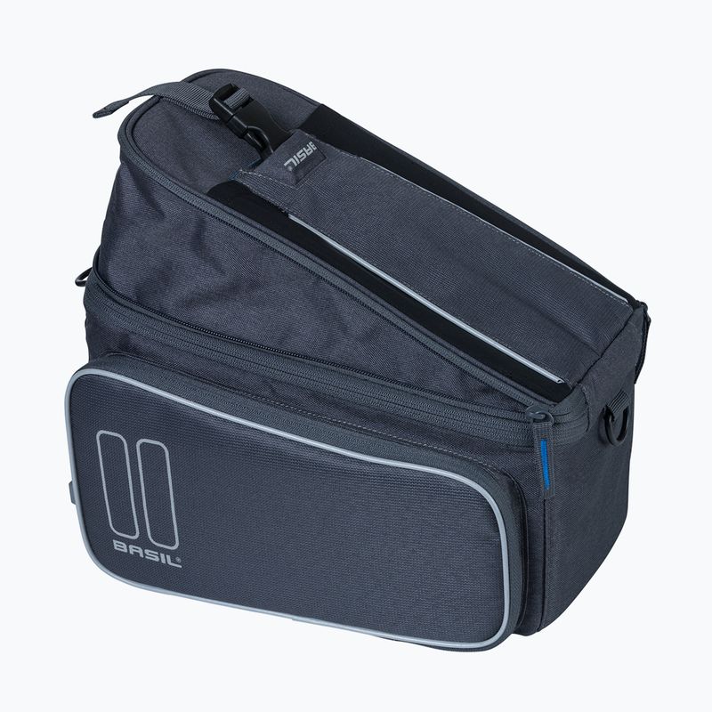Borsa da bicicletta per portapacchi Basil Sport Design Trunkbag MIK 15 l graphite 4