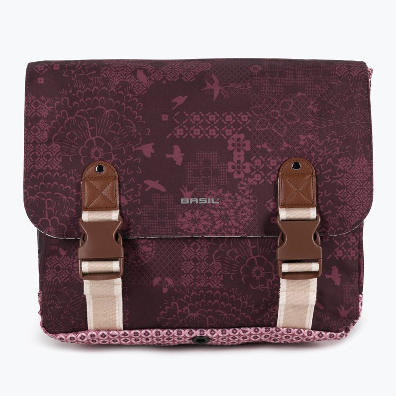 Basil Boheme Borsa doppia 35 l rosso borse da bici 2