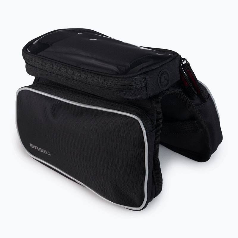 Basil Sport Design Borsa da bicicletta a doppio telaio 1,5 l nero 2