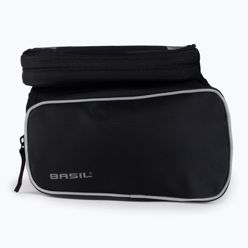 Basil Sport Design Borsa da bicicletta a doppio telaio 1,5 l nero 4