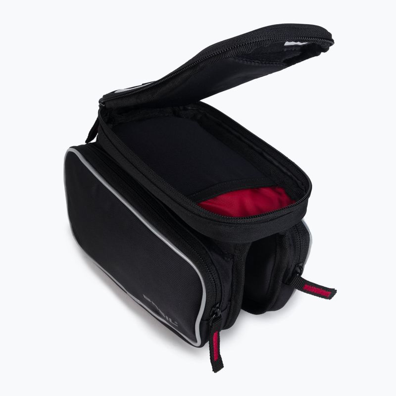 Basil Sport Design Borsa da bicicletta a doppio telaio 1,5 l nero 5