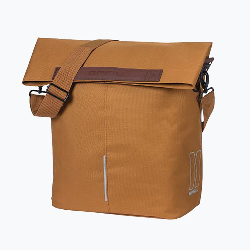 Borsa portabici Basil City Shopper 16 l marrone cammello 6
