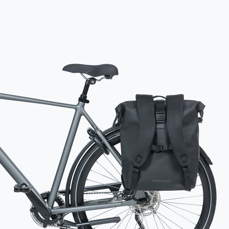 Basil Soho Nordlicht 17 l zaino portabici nero 10