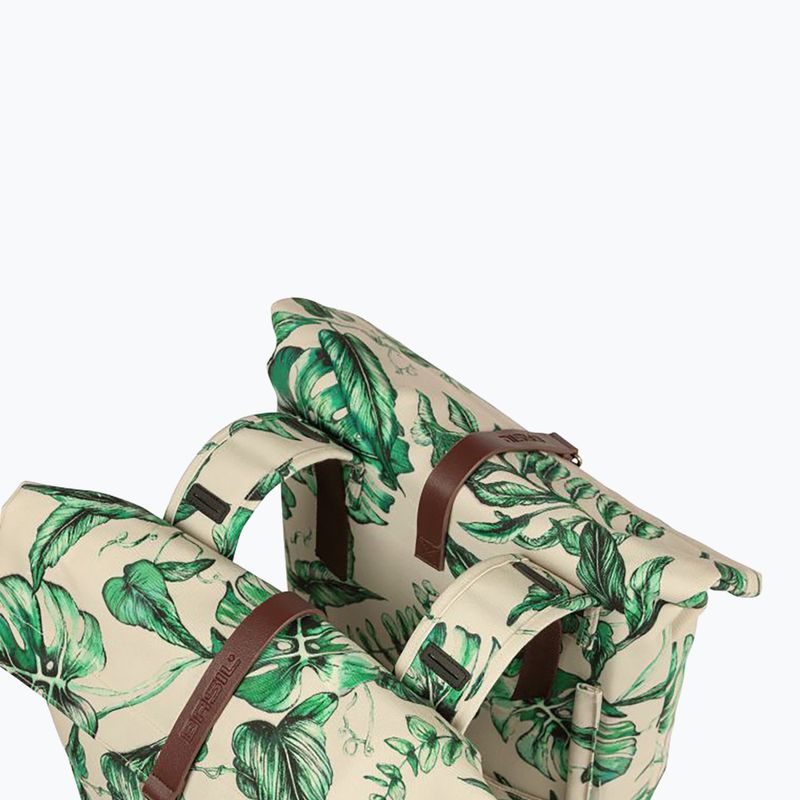 Basil Ever-Green Borsa doppia per bicicletta 32 l sandshell beige 9
