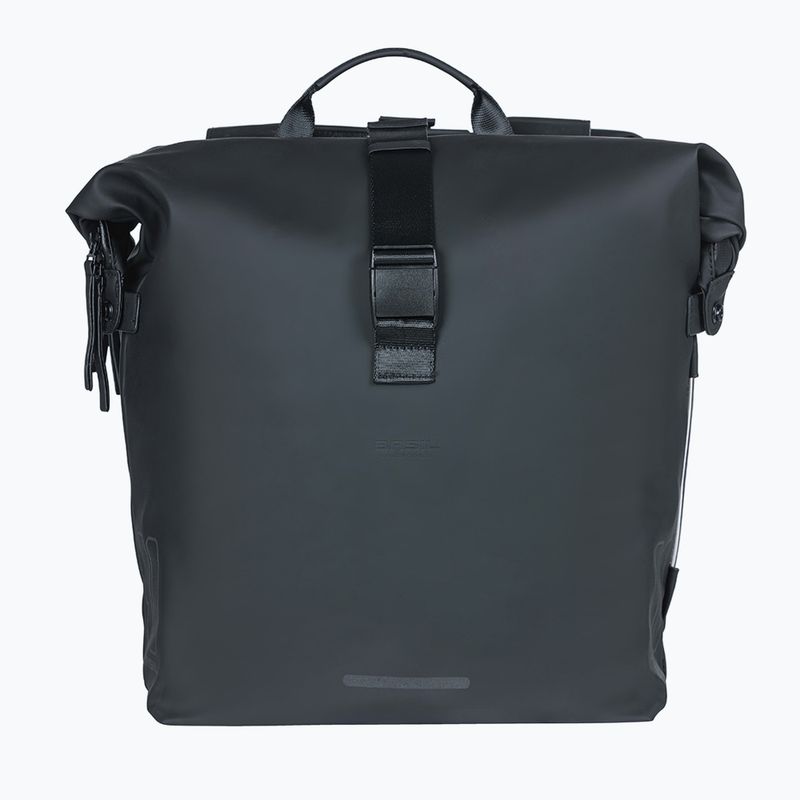 Basil Soho Nordlicht Borsa doppia per bicicletta MIK 41 l nero