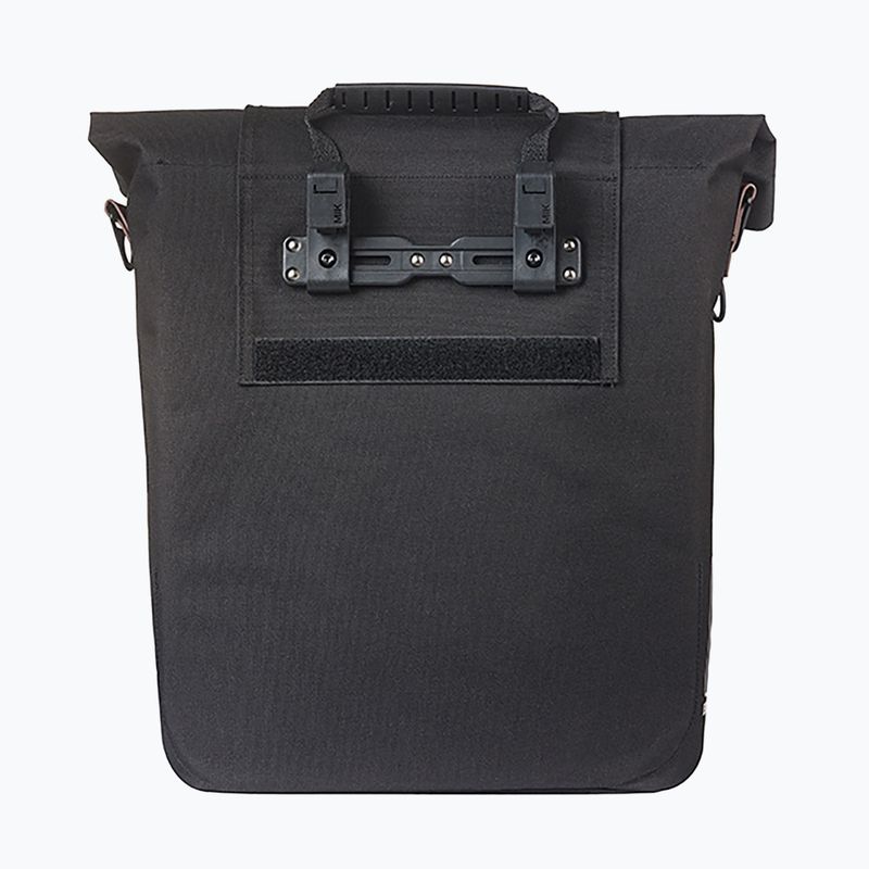 Borsa da bici per portapacchi Basil City Shopper MIK Hooks 16 l black 3