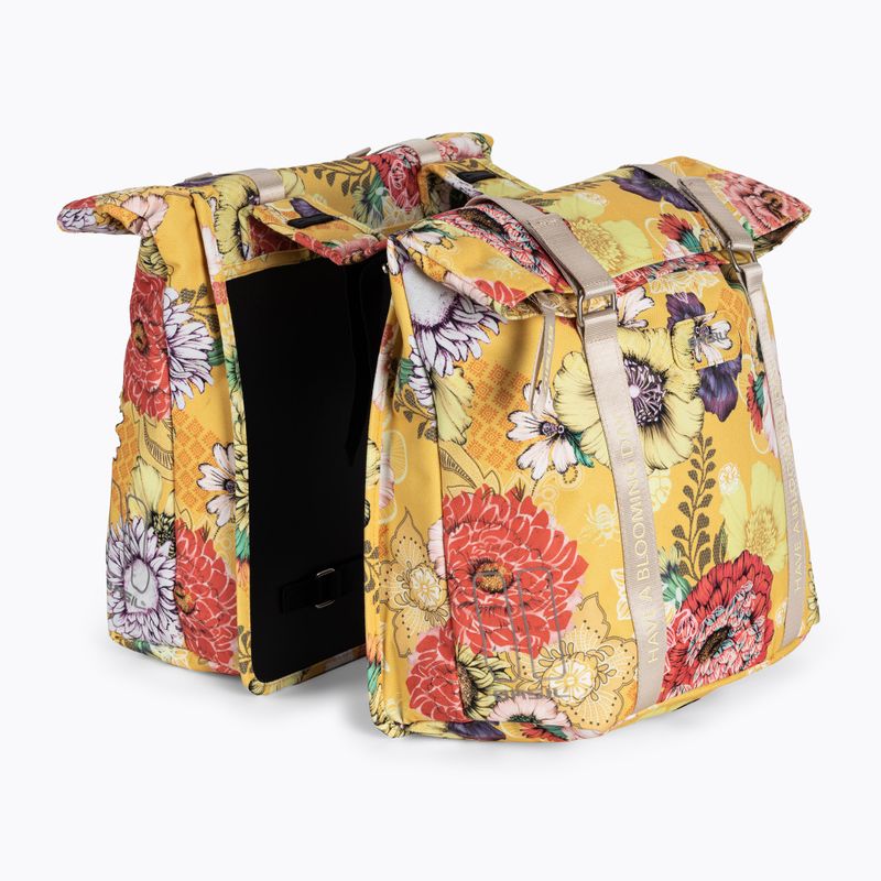 Basil Bloom Field Borsa doppia 28-35 l giallo miele borse da bicicletta