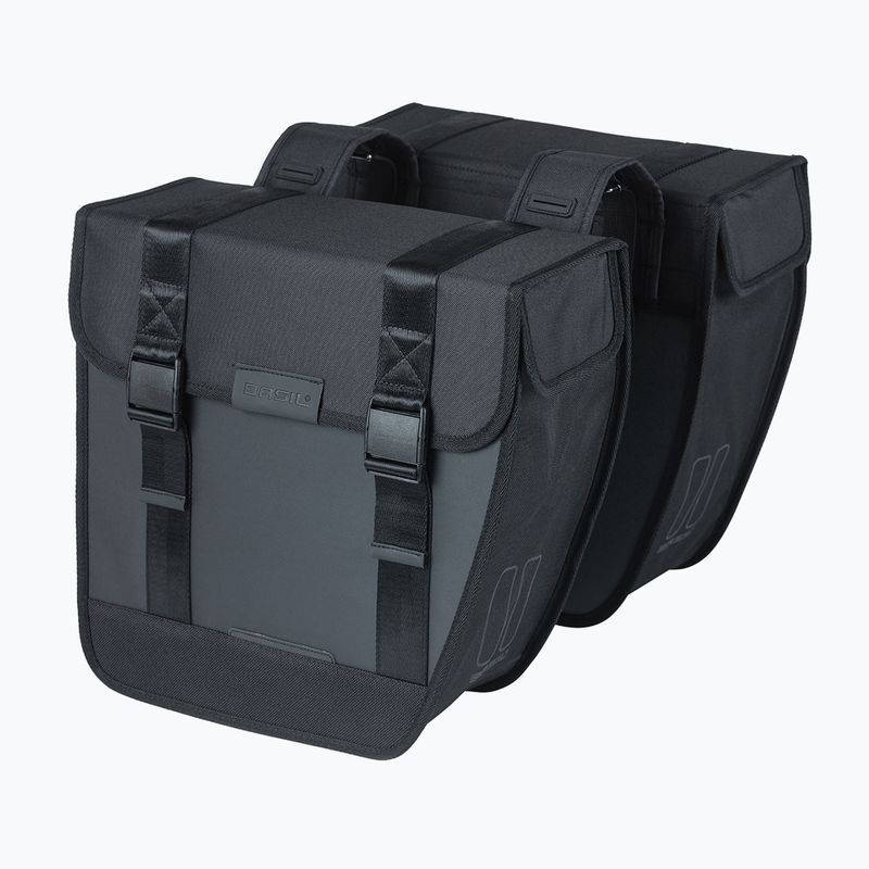 Basil Tour Borsa doppia impermeabile universale 28 l nero 2