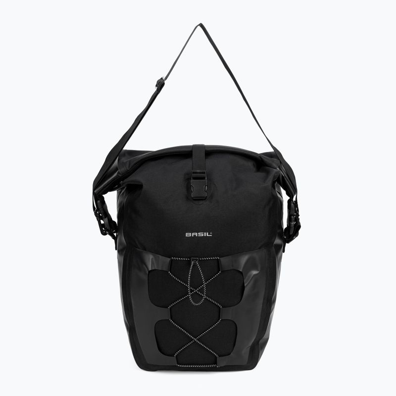 Basil Navigator Borsa singola impermeabile per bici 25-31 l nero 4