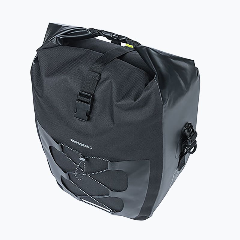 Basil Navigator Borsa singola impermeabile per bici 25-31 l nero 9